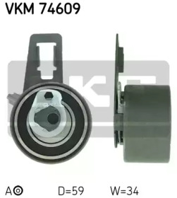 VKM74609 SKF Натяжний ролик, ремінь ГРМ
